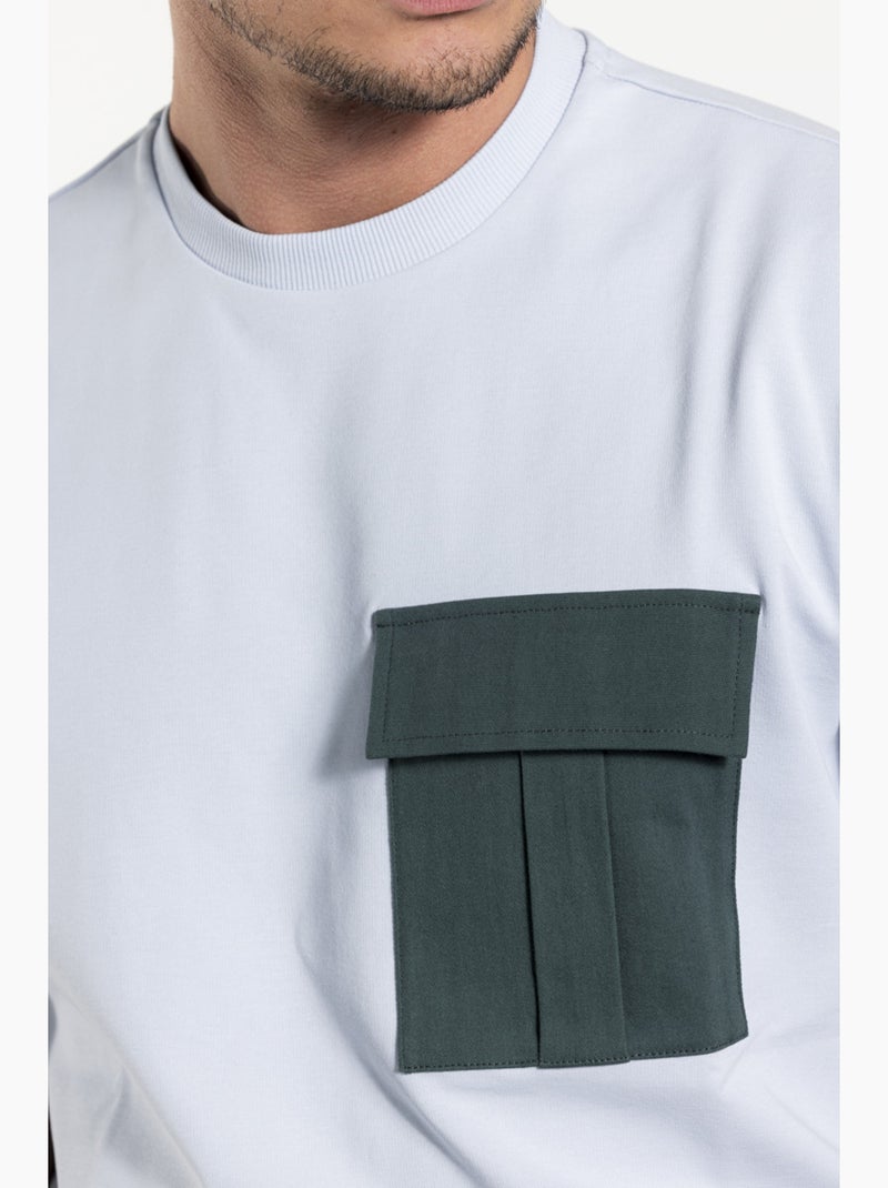 T-shirt shade azul regular Azul - Kiabi