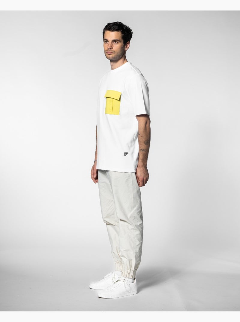 T-shirt shade branco regular Branco - Kiabi