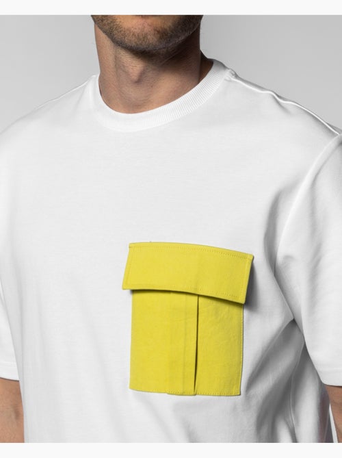 T-shirt shade branco regular - Kiabi T-shirt shade branco regular - Kiabi