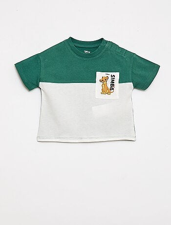 T-shirt com bolso no peito 'Disney'