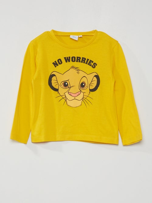 T-shirt 'Simba' 'O Rei Leão' da 'Disney' - Kiabi