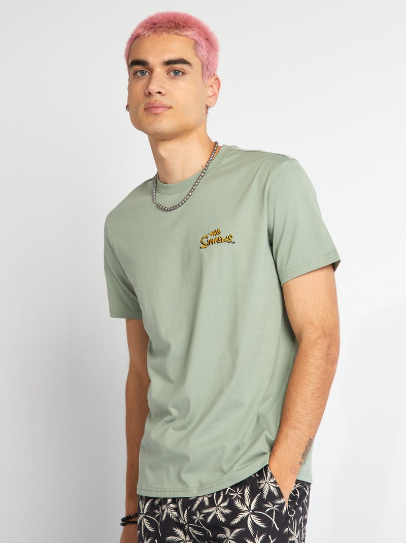 T-shirt 'Simpsons' VERDE - Kiabi