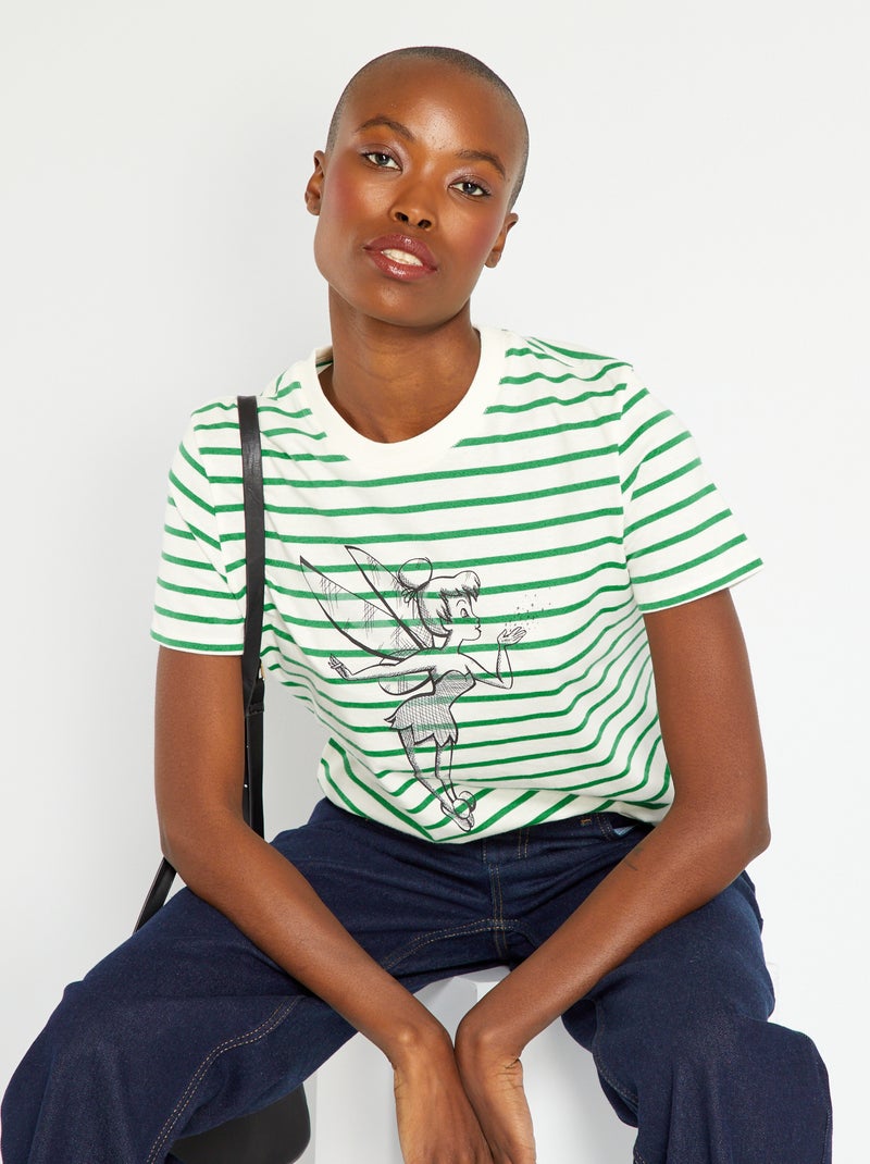 T-shirt 'Sininho' VERDE - Kiabi