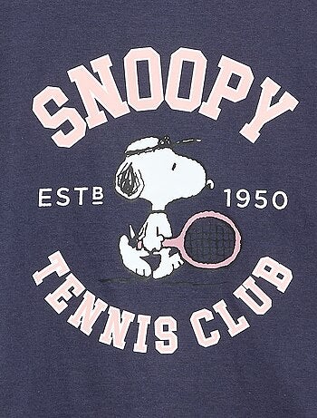 T-shirt 'Snoopy' de manga comprida