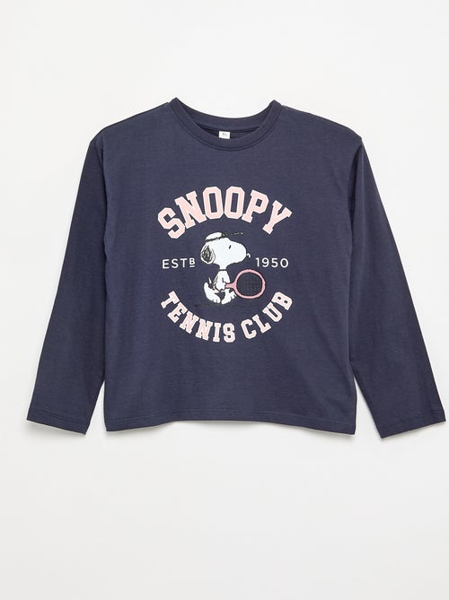 T-shirt 'Snoopy' de manga comprida - Kiabi T-shirt 'Snoopy' de manga comprida - Kiabi