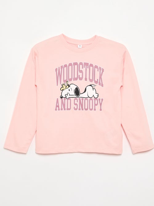T-shirt 'Snoopy' de manga comprida - Kiabi T-shirt 'Snoopy' de manga comprida - Kiabi