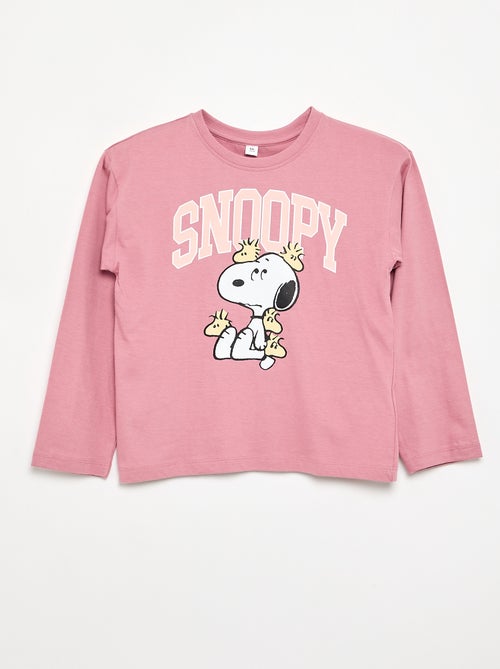 T-shirt 'Snoopy' de manga comprida - Kiabi T-shirt 'Snoopy' de manga comprida - Kiabi
