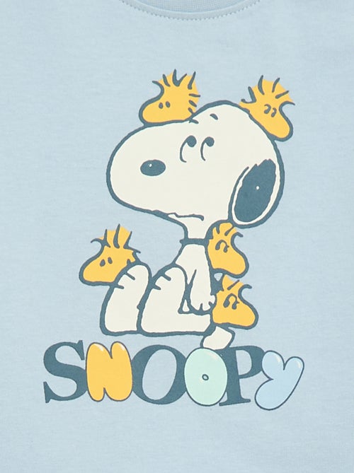 T-shirt 'Snoopy' de manga curta - Kiabi