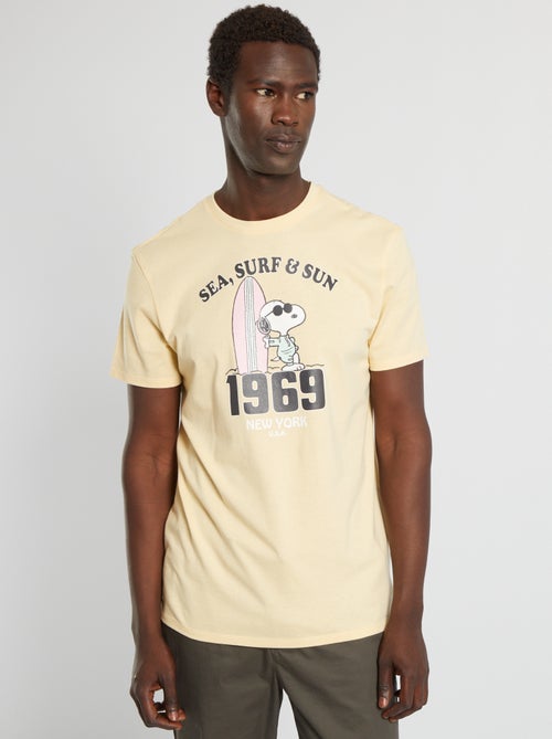 T-shirt 'Snoopy' em jersey - Kiabi