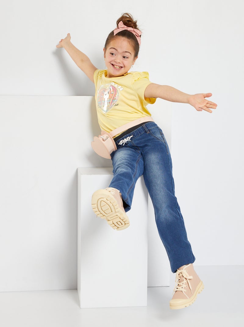T-shirt So Easy AMARELO - Kiabi