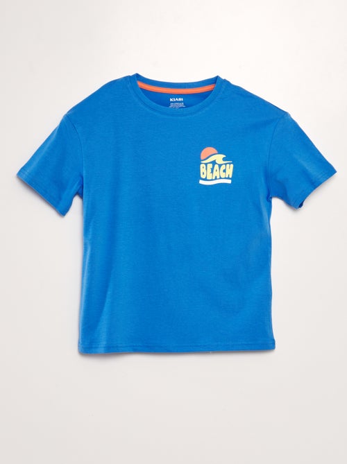 T-shirt solta estampada - Kiabi