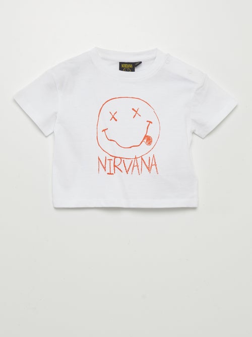 T-shirt solta 'Nirvana' - Kiabi