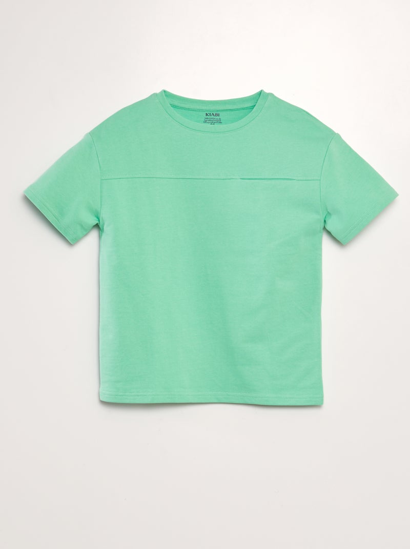 T-shirt solta VERDE - Kiabi