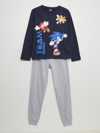 T-shirt 'Sonic' de manga comprida