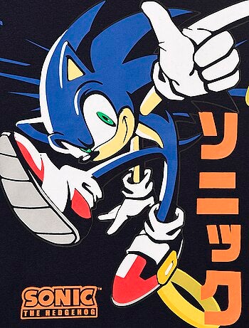 T-shirt 'Sonic' de manga curta