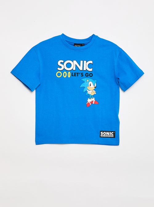 T-shirt 'Sonic' de mangas curtas - Kiabi