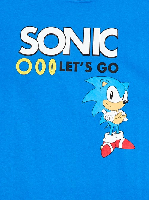 T-shirt 'Sonic' de mangas curtas - Kiabi
