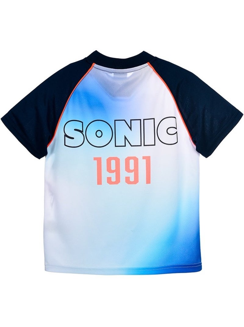 T-shirt sonic menino | licença oficial Azul - Kiabi