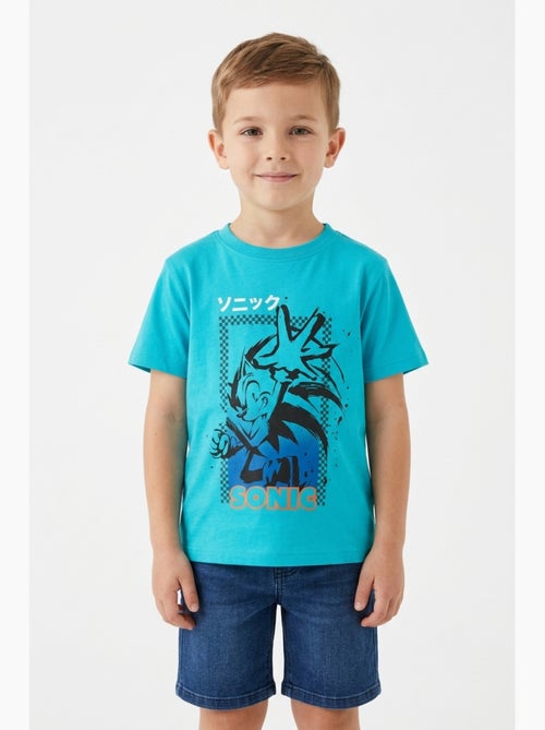 T-shirt sonic menino | licença oficial - Kiabi T-shirt sonic menino | licença oficial - Kiabi