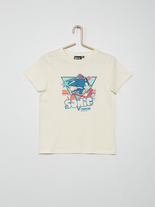 T-shirt 'Sonic' 'SEGA' - Kiabi