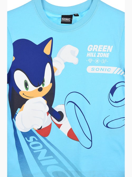 T-shirt sonic turquesa menino | licença oficial - Kiabi T-shirt sonic turquesa menino | licença oficial - Kiabi