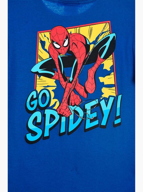 T-shirt spider-man azul menino | licença oficial - Kiabi T-shirt spider-man azul menino | licença oficial - Kiabi