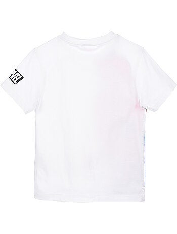 T-shirt spider-man branco menino | licença oficial