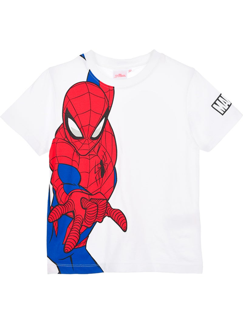 T-shirt spider-man branco menino | licença oficial Branco - Kiabi