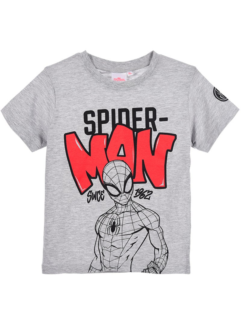 T-shirt spider-man cinzento menino | licença oficial Cinza - Kiabi