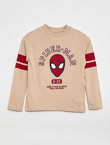 T-shirt 'Spider-Man' 'Marvel' de manga comprida