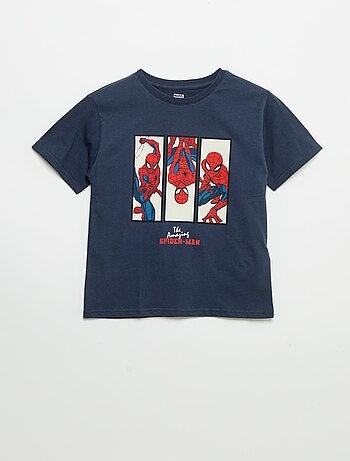 T-shirt 'Spider-Man' 'Marvel' de mangas curtas