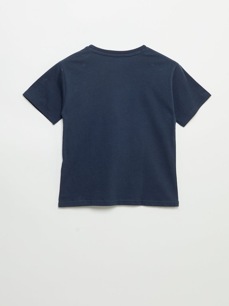 T-shirt 'Spider-Man' 'Marvel' de mangas curtas Azul - Kiabi