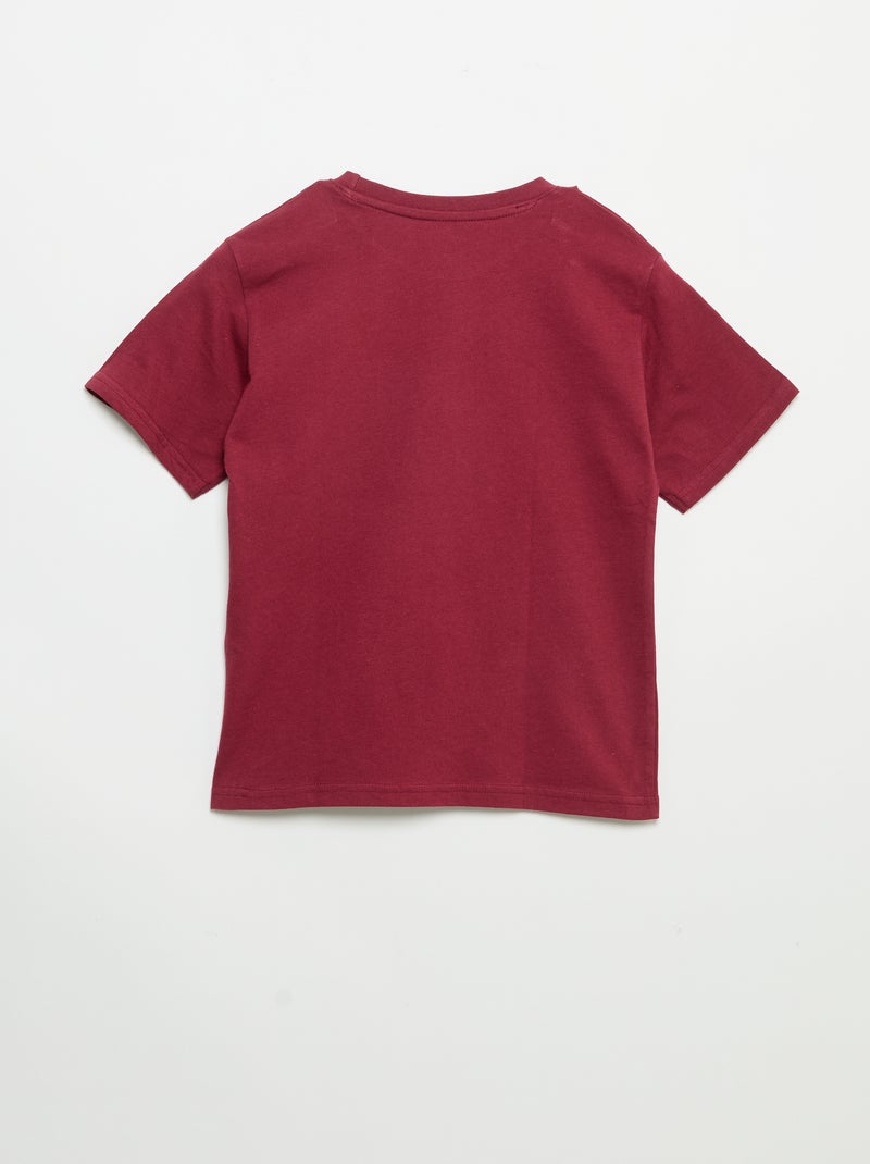 T-shirt 'Spider-Man' 'Marvel' de mangas curtas Vermelho - Kiabi