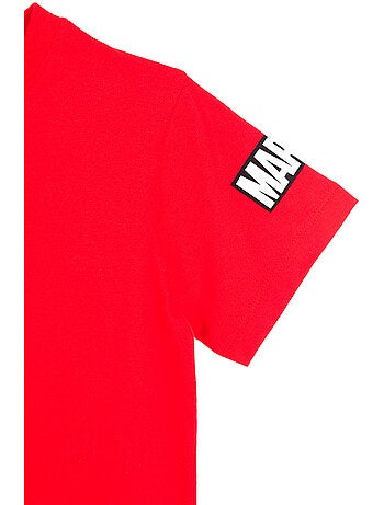 T-shirt spider-man vermelho menino | licença oficial
