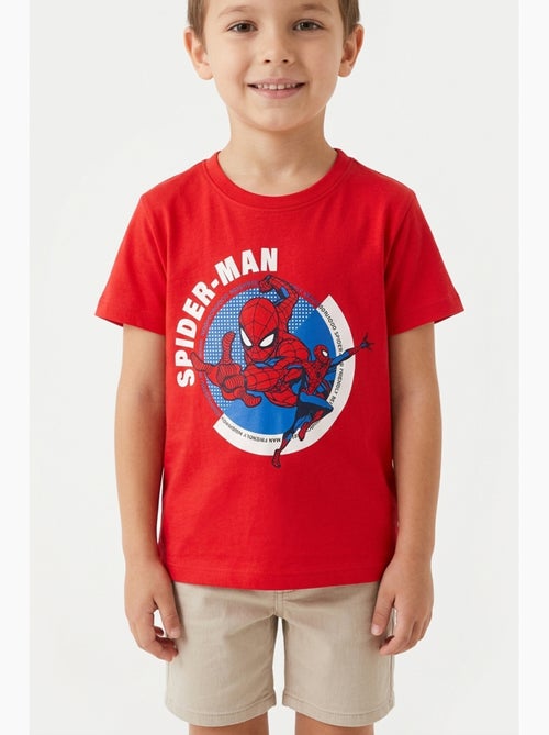 T-shirt spider-man vermelho menino | licença oficial - Kiabi T-shirt spider-man vermelho menino | licença oficial - Kiabi