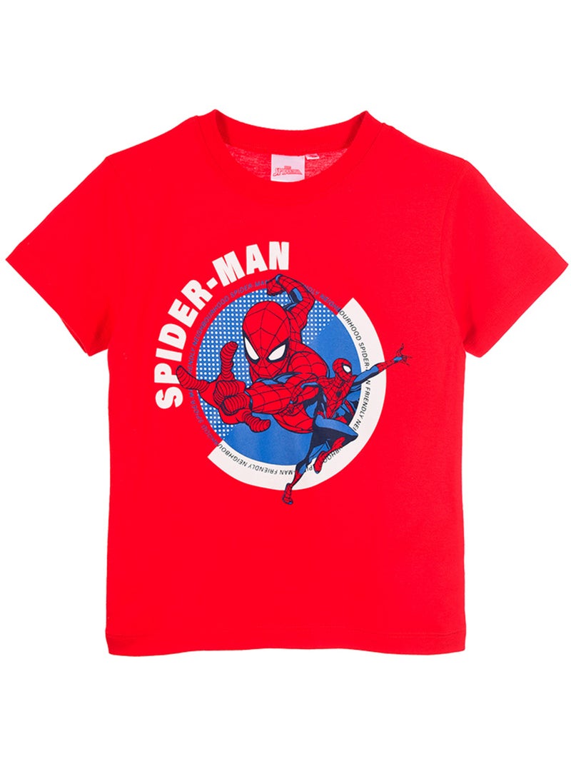 T-shirt spider-man vermelho menino | licença oficial Vermelho - Kiabi