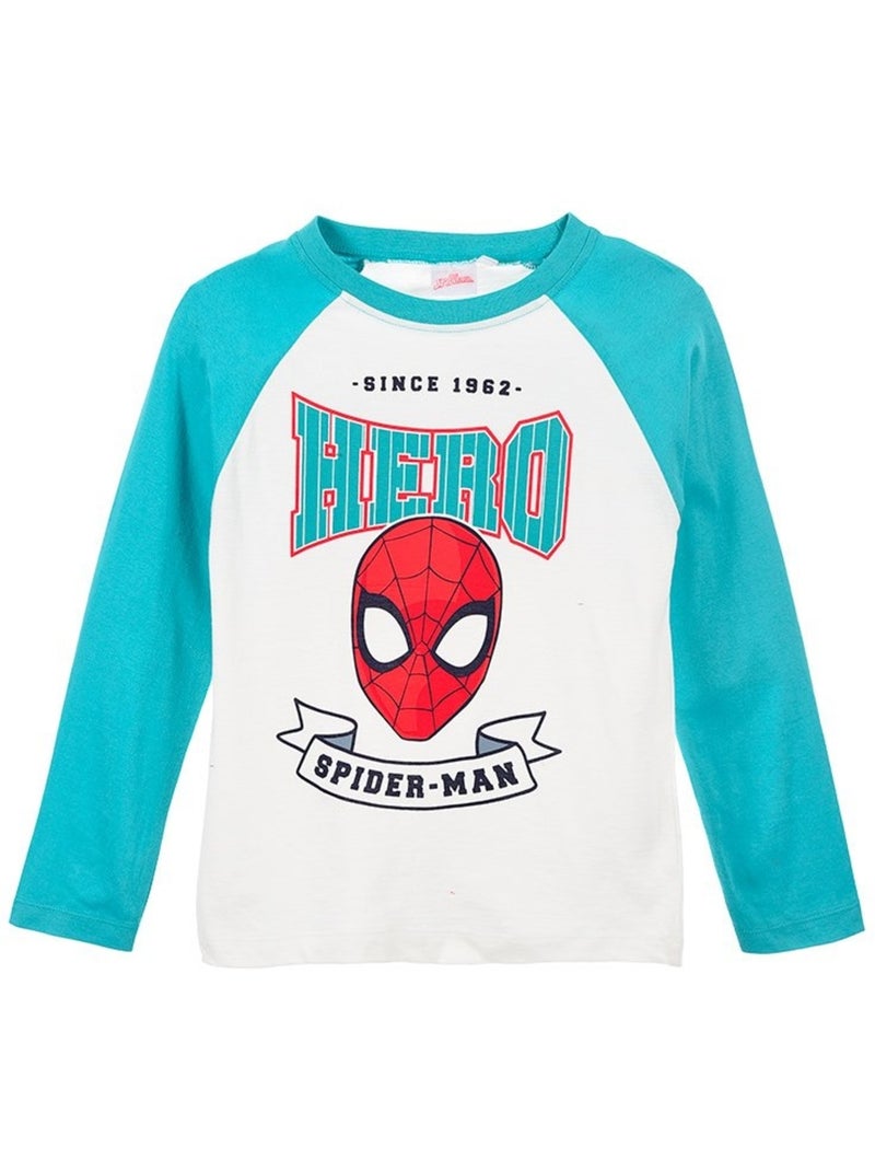 T-shirt spiderman menino | licença oficial Azul - Kiabi