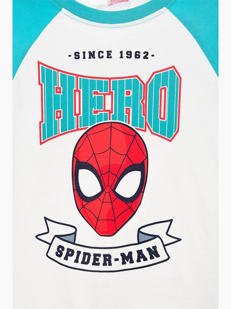 T-shirt spiderman menino | licença oficial Azul - Kiabi