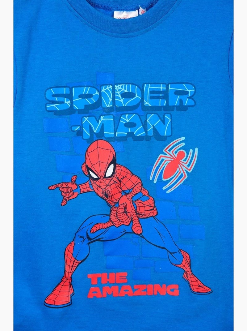 T-shirt spiderman menino | licença oficial Azul - Kiabi
