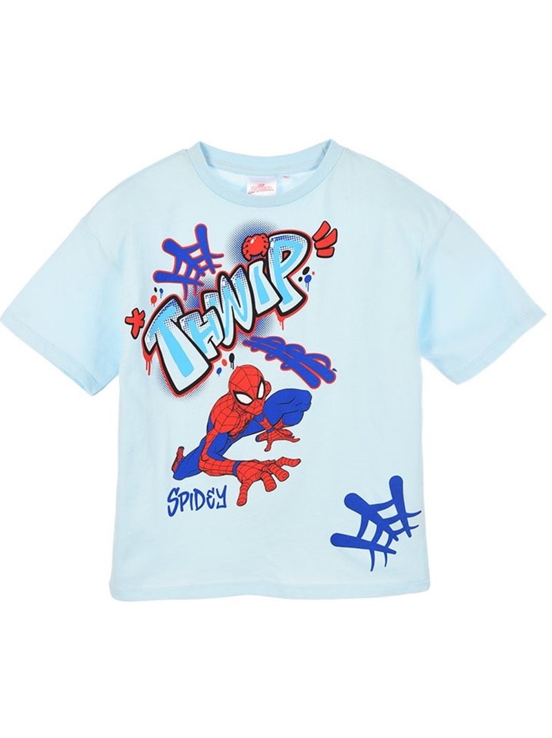 T-shirt spiderman menino | licença oficial Azul - Kiabi
