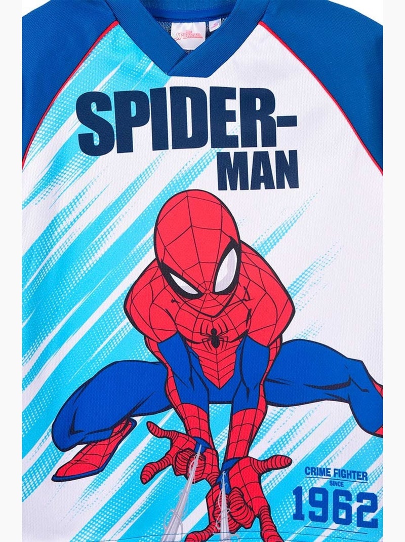 T-shirt spiderman menino | licença oficial Azul - Kiabi