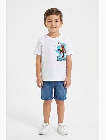 T-shirt spiderman menino | licença oficial