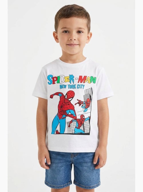 T-shirt spiderman menino | licença oficial - Kiabi