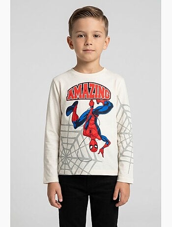 T-shirt spiderman menino | licença oficial
