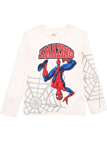 T-shirt spiderman menino | licença oficial