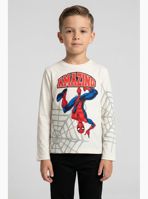 T-shirt spiderman menino | licença oficial - Kiabi