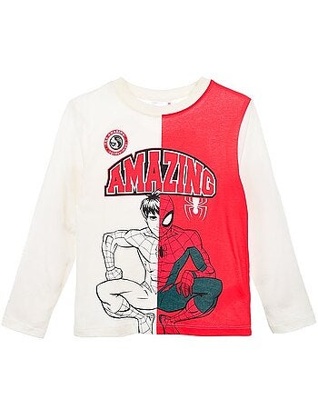 T-shirt spiderman menino | licença oficial
