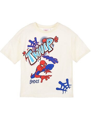 T-shirt spiderman menino | licença oficial