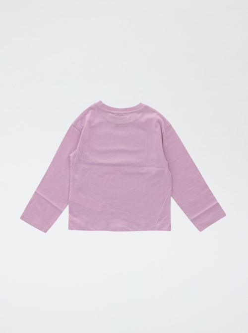 T-shirt 'Squish Mellow' de mangas compridas - Kiabi