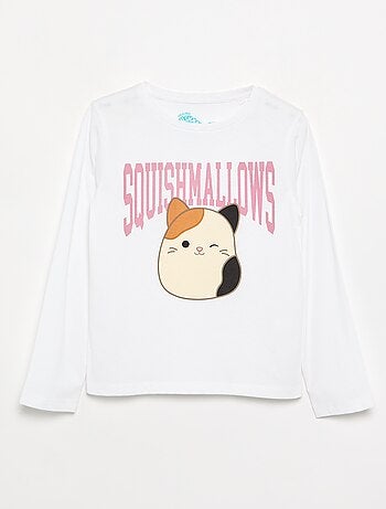 T-shirt 'Squishmallows' de manga comprida